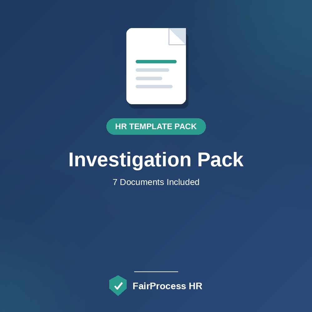 Investigation Pack